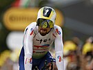 Peter Sagan z Total Energie bhem estnácté etapy Tour de France.