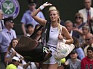 Petra Kvitová se louí s londýnským Wimbledonem po prohraném osmifinále.
