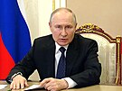 Ruský prezident Vladimir Putin komentuje útok na most spojující Rusko s Krymem....