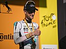 Wout Poels po vítzství v patnácté etap Tour de France