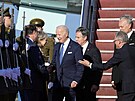 Americký prezident Joe Biden dorazil na summit NATO ve Vilniusu. (10. ervence...
