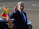 Americký prezident Joe Biden dorazil na summit NATO ve Vilniusu. (10. ervence...