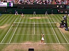 Vondrouová postupuje do semifinále Wimbledonu, vyadila svtovou tyku