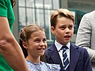 Princezna Charlotte a princ George (Londýn, 16. ervence 2023)