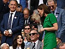 Rachel Weiszová, Daniel Craig a princezna Kate na finále muské dvouhry ve...