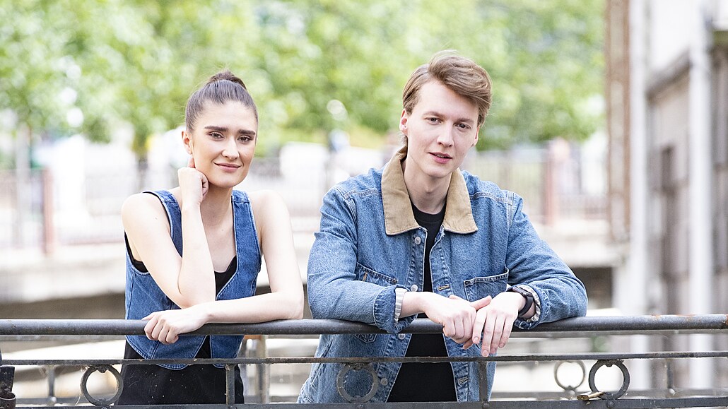 Marie Dan�i a Vojt�ch Vodochodský (Karlovy Vary, 3. �ervence 2023)
