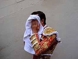 Oslavy svatého Fermína ve panlské Pamplon (12. ervence 2023)