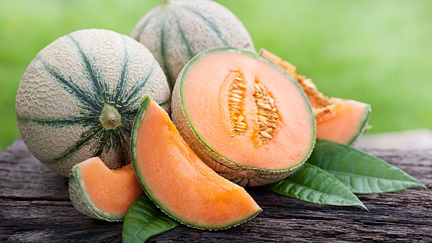 Cukrovch meloun je cel ada druh, jejich dunina obvykle bv lut nebo...
