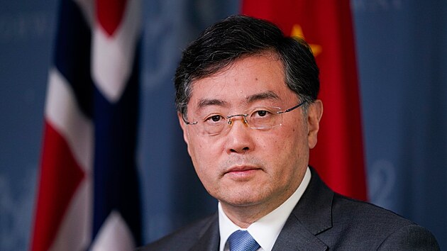 Čínský ministr zahraničí Čchin Kang (12. května 2023)