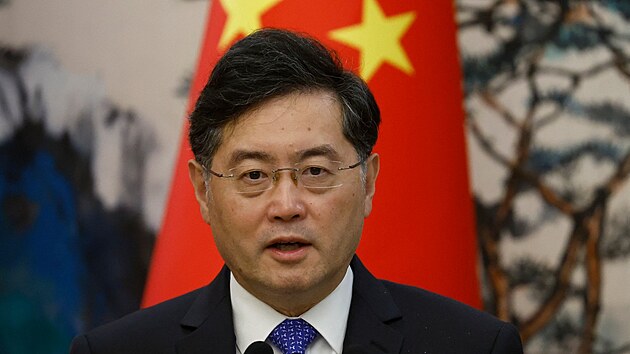 Čínský ministr zahraničí Čchin Kang (23. května 2023)