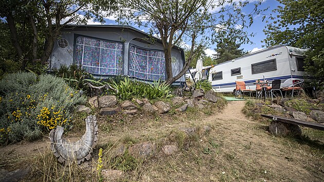 Kemp Trhovky u p�ehrady Orl�k