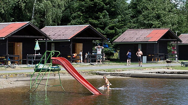 Kemp Nov� rybn�k nedaleko Nepomuka na Plze�sku (13. 7. 2023)