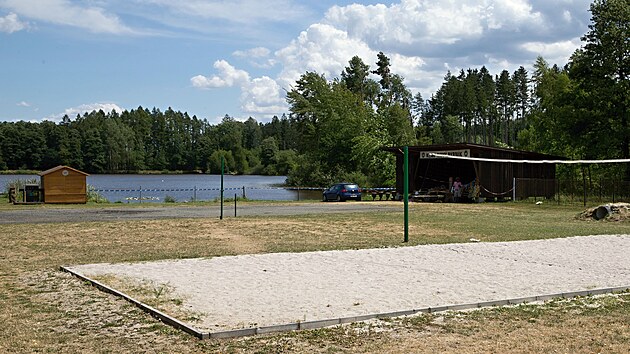 Kemp Nov� rybn�k nedaleko Nepomuka na Plze�sku. (13. 7. 2023)