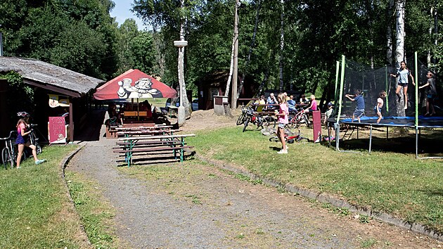 Autokemp Valcha nedaleko Mladic na Klatovsku. (13. 7. 2023)