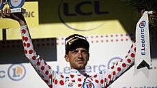 Nový dritel puntíkatého trikotu po 15. etap Tour de France  italský cyklista...
