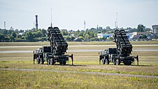 Protivzduné systémy Patriot nmecké armády v okolí litevského Vilniusu bhem...