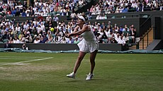 Elina Svitolinová postoupila do tvrtfinále Wimbledonu.