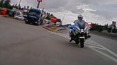 Policisté na motorkách pomáhali p�i p�evozu srdce