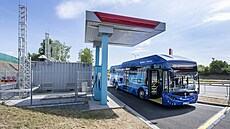 Vodíkový autobus koda HCity cestující v následujících dvou letech poveze na...