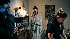 Z natáení filmu Jedna noc (2023)