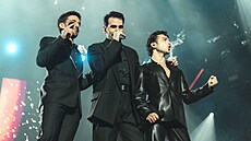 (zleva) Piero Barone, Gianluca Ginoble a Ignazio Boschetto na koncert� jako Il...