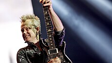 O �ízný zvuk se p�i brn�nském koncert� Deep Purple staral zejména Simon McBride.