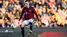 Jakub Jankto jet ve sparanském dresu bhem pohárového semifinále proti...