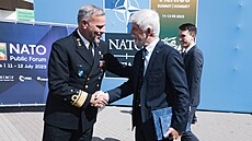 Prezident eské republiky Petr Pavel se úastní summitu NATO ve Vilniusu. (11....