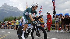 Jasper Philipsen z Alpecinu bhem estnácté etapy Tour de France.