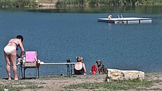 Stíbrné jezero nebo také Sádrák, jak mu íkají místní, po tíleté revitalizaci...