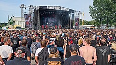 19. roník metalového festivalu Masters Of Rock ve Vizovicích. Na snímku je...