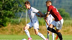 Momentka z p�ípravného utkání Sparta - Anderlecht.