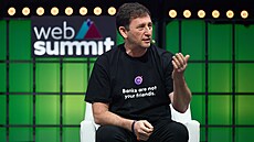 Alex Mashinský na akci Web Summit 2021 v Portugalsku. (4. listopadu 2021)