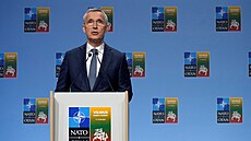 éf Severoatlantické aliance Jens Stoltenberg na summitu NATO ve Vilniusu (10....
