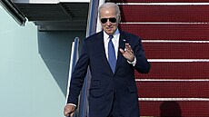 Americký prezident Joe Biden dorazil na summit NATO ve Vilniusu. (10. ervence...