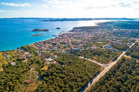 Msteko Pakotane mezi Zadarem a Splitem