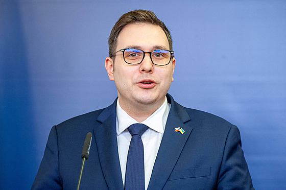 Ministr zahraniních vcí Jan Lipavský.