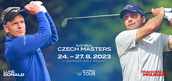 Golfového turnaje Czech Masters se zúastní i Luke Donald i Francesco Molinari