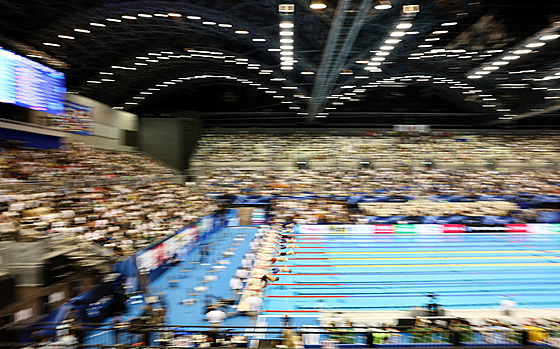 Momentka z plaveckého mistrovství svta ve Fukuoce