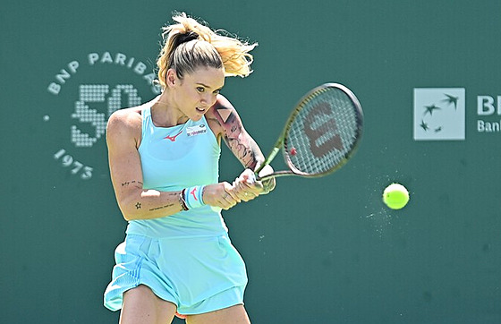 Tereza Martincová na turnaji ve Varav