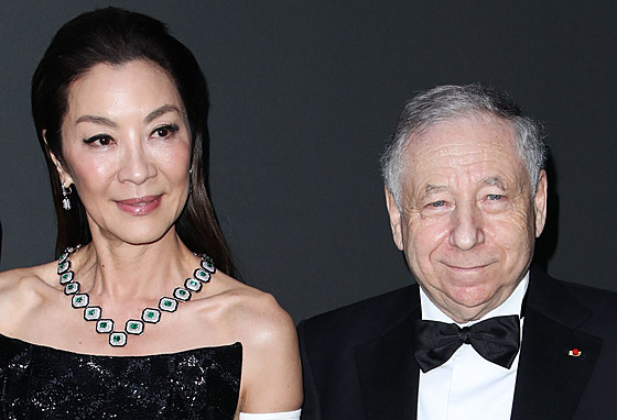 Michelle Yeohová a Jean Todt (Cannes, 21. kv�tna 2023)