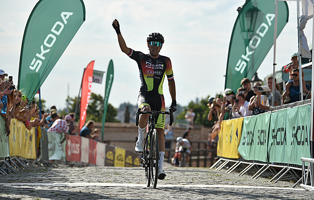 Adam Ťoupalík potřetí vyhrál cyklistickou klasiku se startem a cílem v Brně