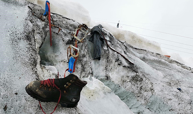 Turista zmizel před téměř 40 lety u Matterhornu, teď jeho ostatky led vydal