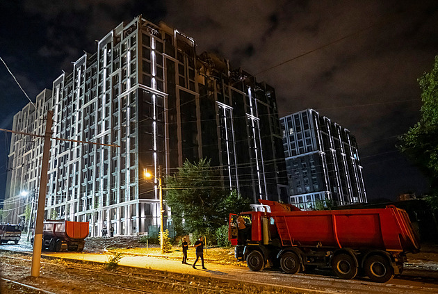 Rusové zasáhli loděnici u Oděsy, u Dnipra jim Ukrajinci sestřelili dvě rakety