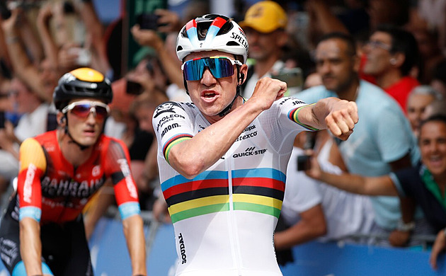 Belgický cyklista Evenepoel má rekordní třetí triumf v San Sebastiánu