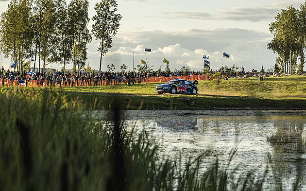 Penalizace za výměnu motoru vzala Tänakovi šanci na úspěch v Estonské rallye