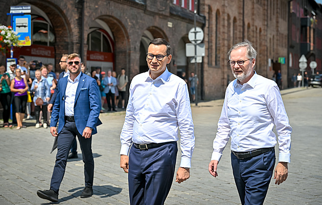 Fiala pozdravil Poláky v mateřštině. Společným tématem zůstává Ukrajina