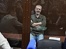 Ruský nacionalista Igor Stelkov Girkin u moskevského soudu (21. ervence 2023)