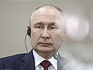 Vladimir Putin na rusko-africkém summitu v Petrohrad (27. ervence 2023)