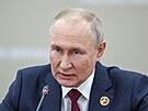 Ruský prezident Vladimir Putin se úastní rusko-afrického summitu v Petrohrad....